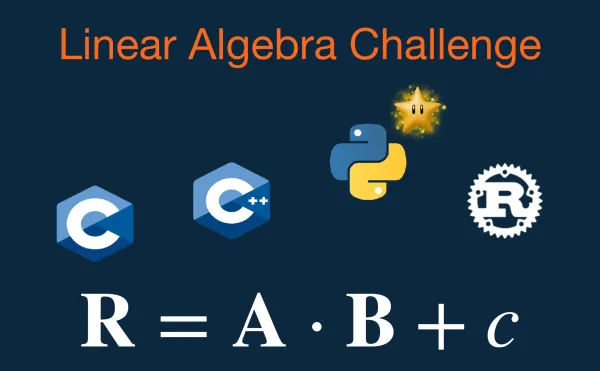C vs C++ vs Python vs Rust